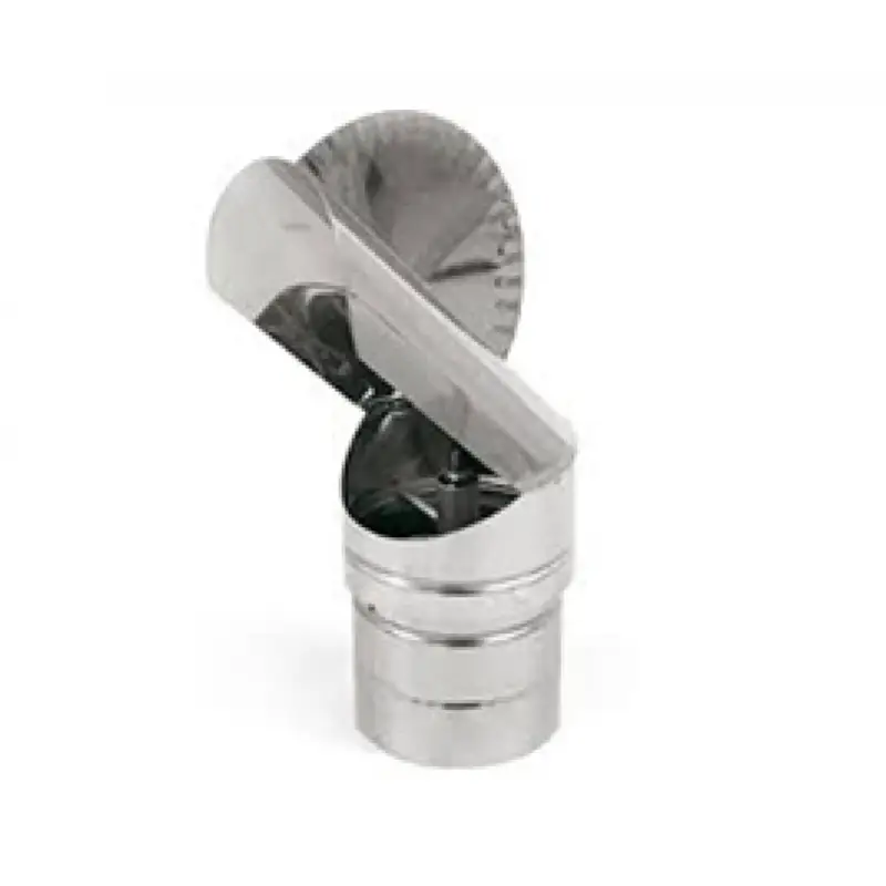 Più Venduto Cappello per canna fumaria da 200 - modello GALLO - acciaio inox
